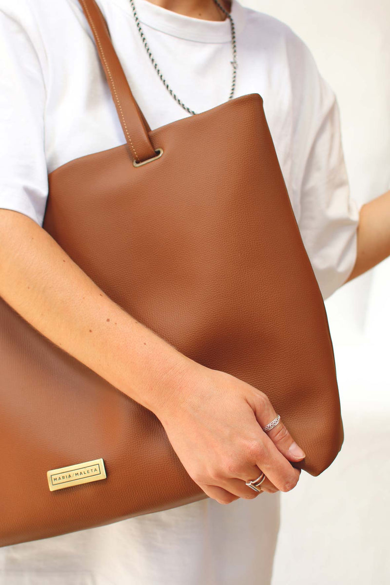 Tan Dual Compartment Bag with Tan Vibrant Belt + Mini Wallet Combo –  Tangerine Handcraft