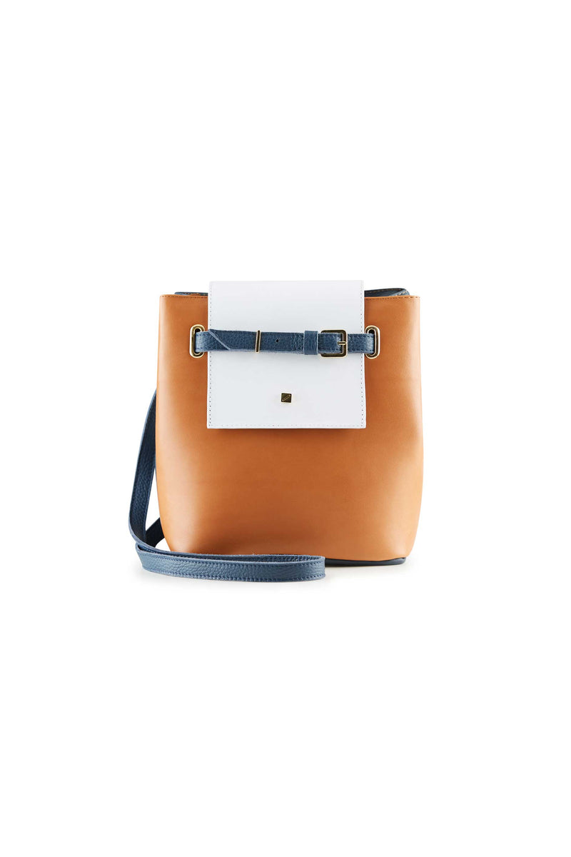 Leather Bucket Purse Crossbody  Genuine Leather Bag Mini Phone